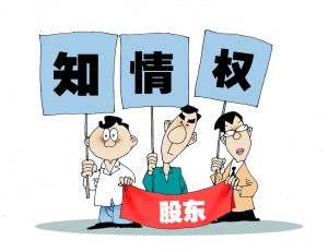 公司小股东：咱们出钱是少些，但合法权益不能少
