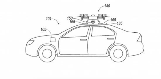 福特获批新专利 无人机引领汽车前往维修中心